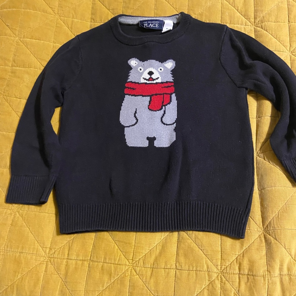 The Children Place Teddy Bear Sweater